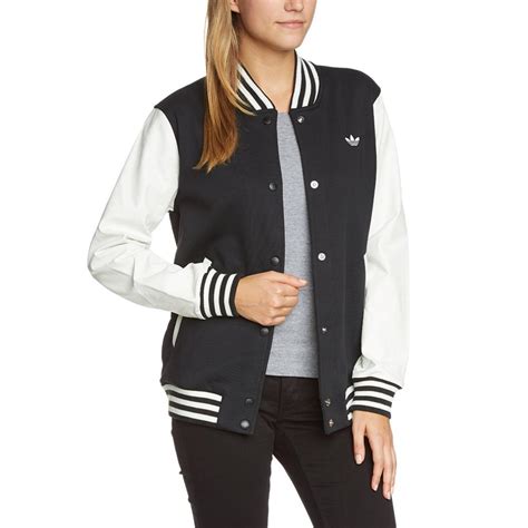damen college jacke adidas